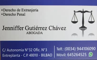 Foto de Abogada de Extranjería Jenniffer Gutierrez