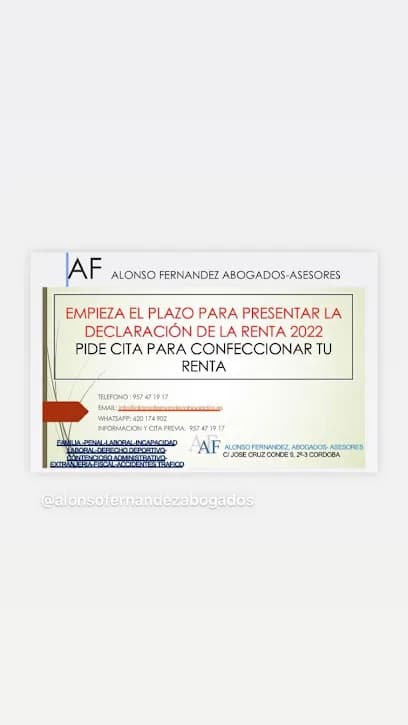 Foto de Alonso Fernández, Abogados - Asesores