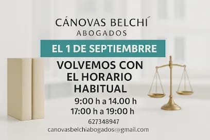 Foto de CÁNOVAS BELCHÍ ABOGADOS