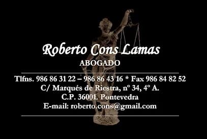 Foto de Roberto Cons Lamas. Abogado